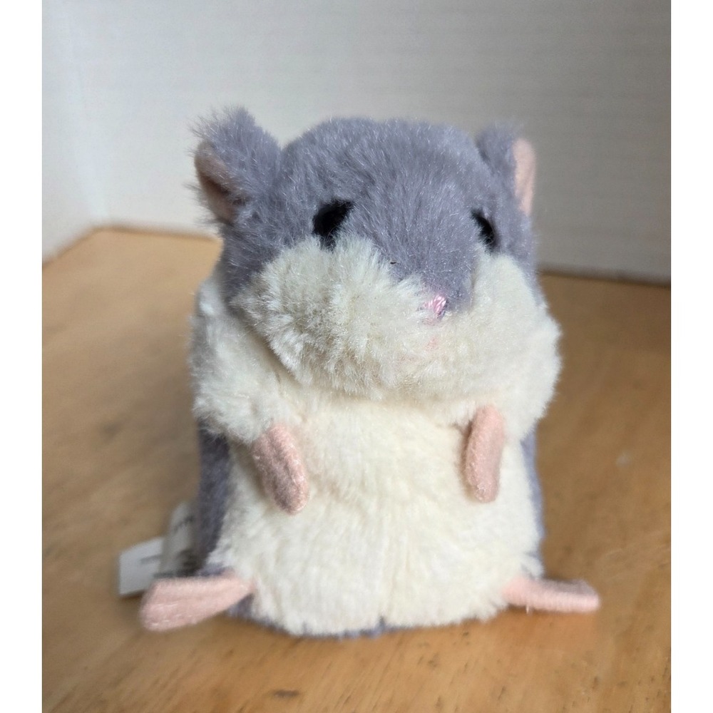 Ganz Lil' Hamster Mini Plush Gray and White 4 inch H10260  217622